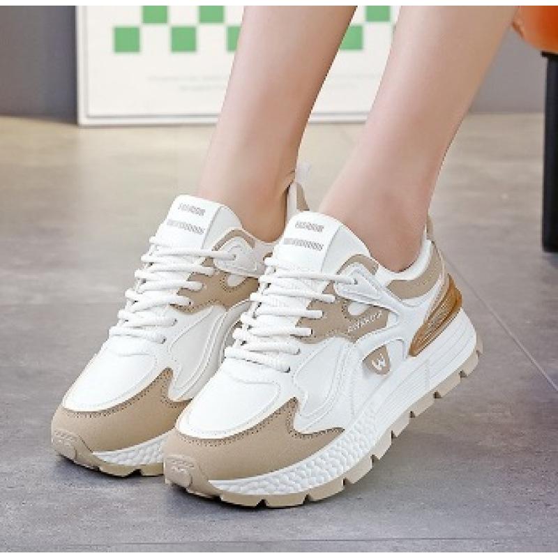 2 Cotton Shoes Winter Women's Warm Fleece Thickened Lightweight Dad Shoes Fashionable Low-top Running