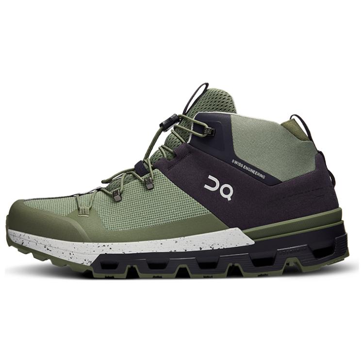 On Running Casual Comfortable Breathable N-Slip Mid-Top Outdoor Functial Shoes Men Shoes Black Gray 53.98065
