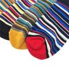 Calzini da uomo a righe colorate, a tubo medio, elastici, morbidi, in cotone, per la moda primavera autunno