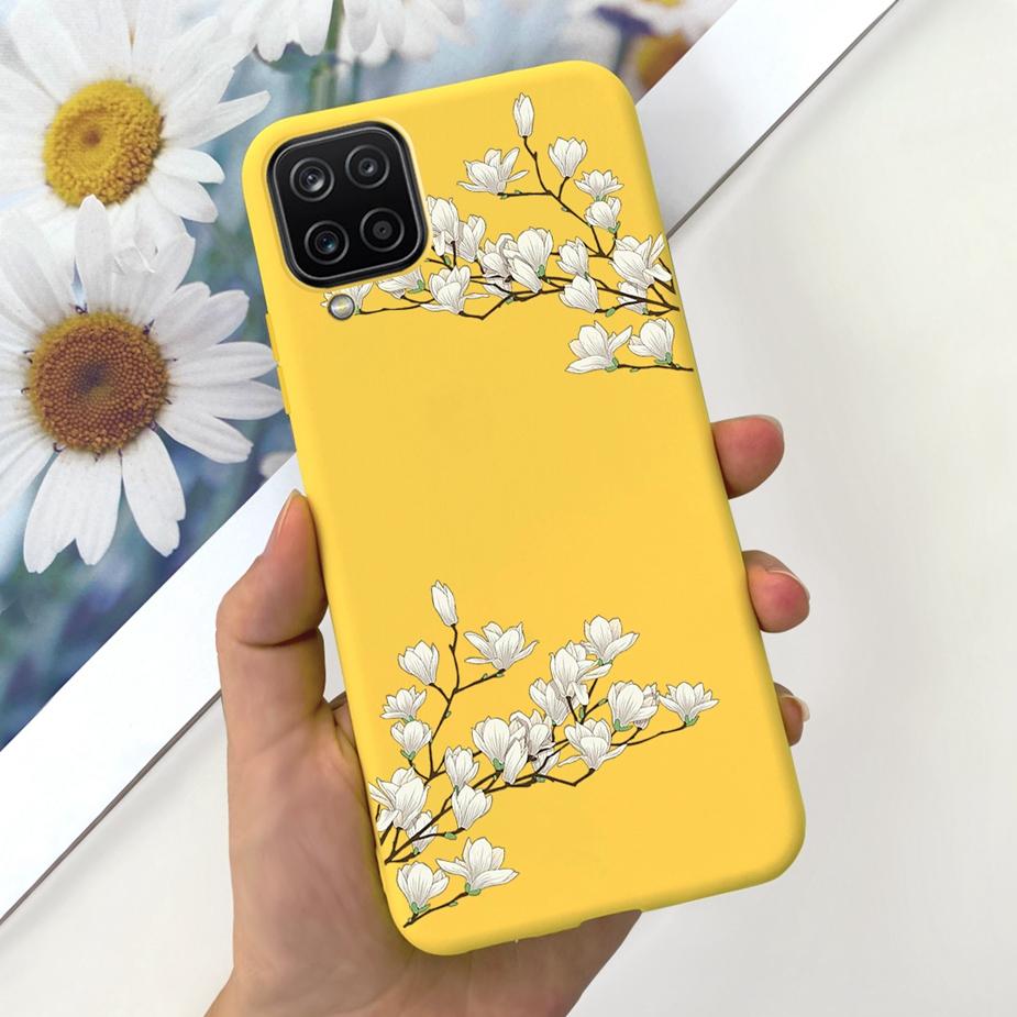 For Samsung Galaxy A12 Case M12 F12 Cute Fashion Candy Painted Back Cover Phone Case For Samsung A12 M 12 Galaxy M12 Soft Fundas