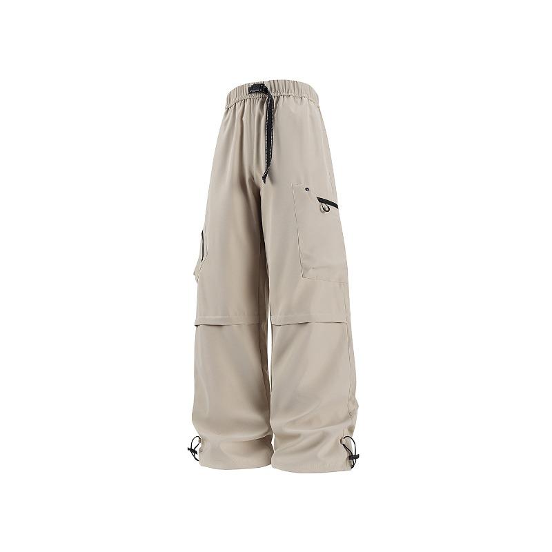 Four Seasons Overalls Men's Outdoor Quick-drying Sports Trendy Casual Pants Loose Straight-leg Pants