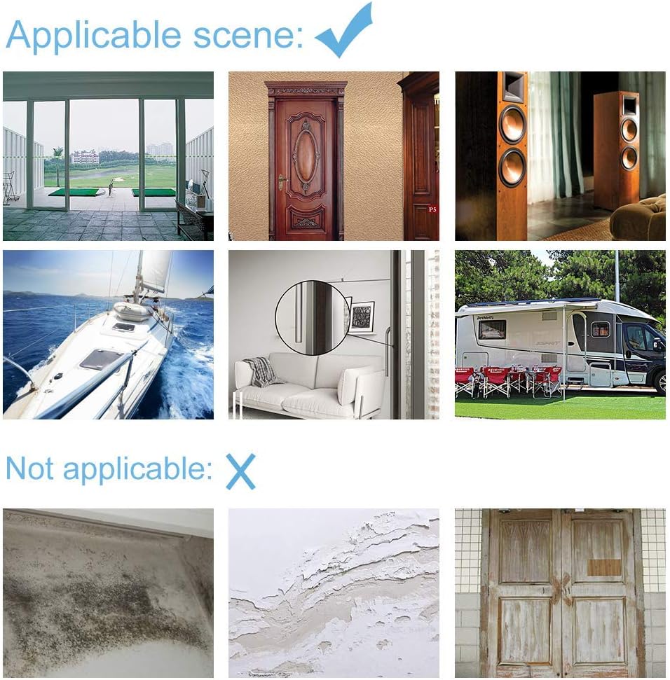 EVA Sponge Anti-collision Strip Tape Double-sided Strong Self-adhesive Tape Door Frame Gap Sealing Strip Black Foam Glue Tapes