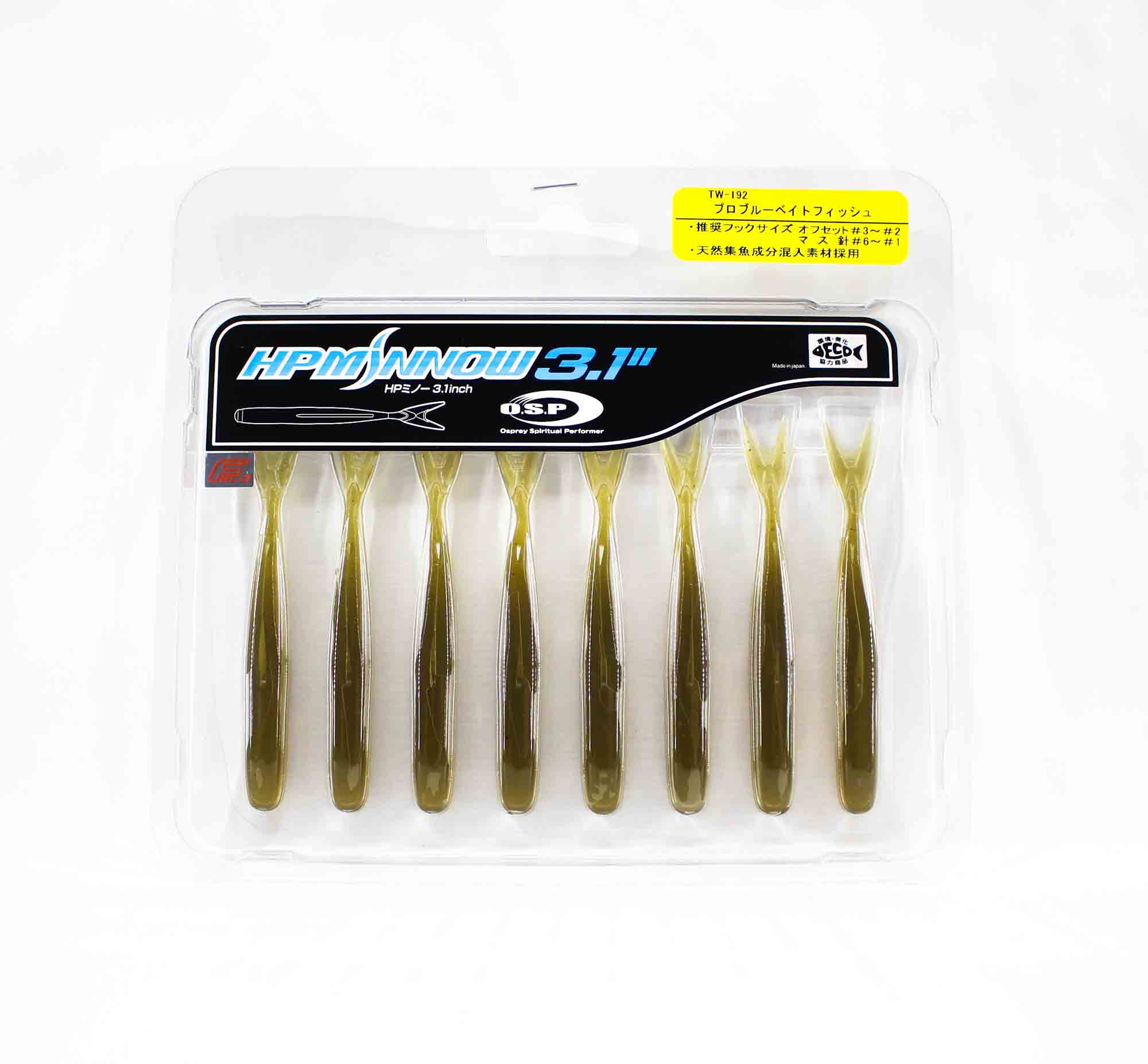 

Мягкая приманка OSP HP Minnow 3,1 дюйма TW-192 (2467)
