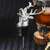 Wine Pourer Zinc Alloy Deer Elk Lion Bull Wine Stopper Drinks Bar Tools Night Club Bar Accessories Home Bar for Kitchen Tools