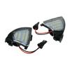 Car 18 LED Side Mirror Light Under Puddle Lamp For-Golf 5 Mk5 MkV Passat B6 Jetta R32 Golf6 Variant