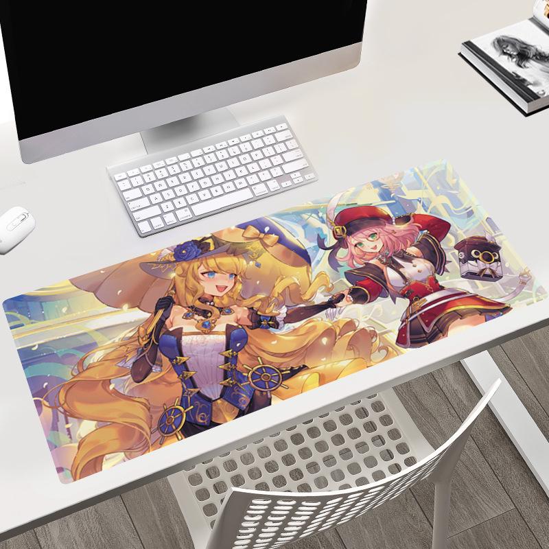 Genshin Impact Large Anime Gaming Mouse Desk Pad