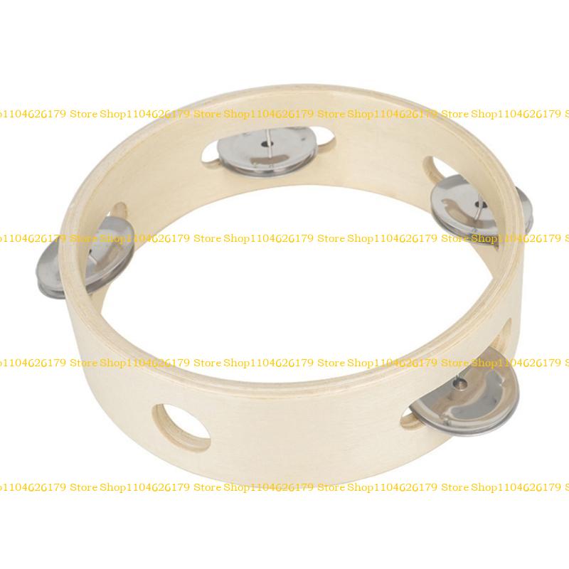 A1A2 Round Handbell Musical Tambourine Percussion Drum Musical Instrument