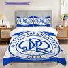 Biancheria da letto Legacy Queens Park Rangers (1 * copripiumino + 2 * federa, senza nucleo) Set biancheria da letto 2D Piatto Regalo di Natale Compleanno
