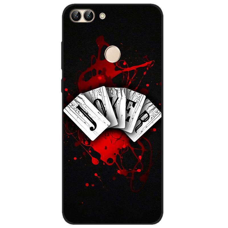 For Huawei P Smart 2018 FIG-LX1 PSmart Case For Huawei P Smart 5.65inch Case TPU Soft Silicone Cute Wolf Back Cover Phone Case