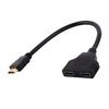 1080P High Definition Multimedia Interface Male To Dual High Definition Multimedia Interface Female 1 to 2 Way Splitter