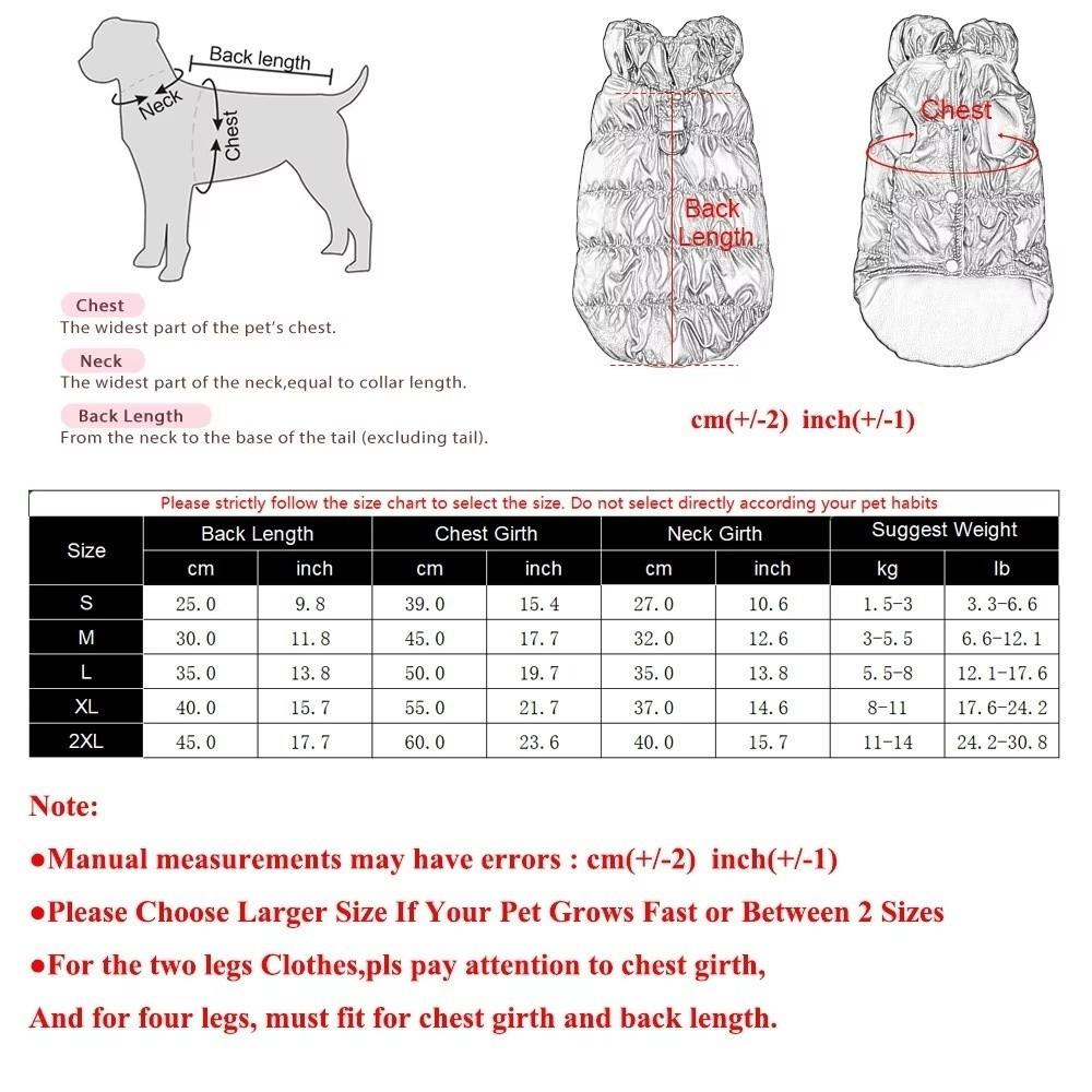 High Quality Waterproof Hiking Dog Clothes D-ring Warm Puppy Coat Vest Fleece Puppy Vest Jacket Small Medium Dogs Clothes