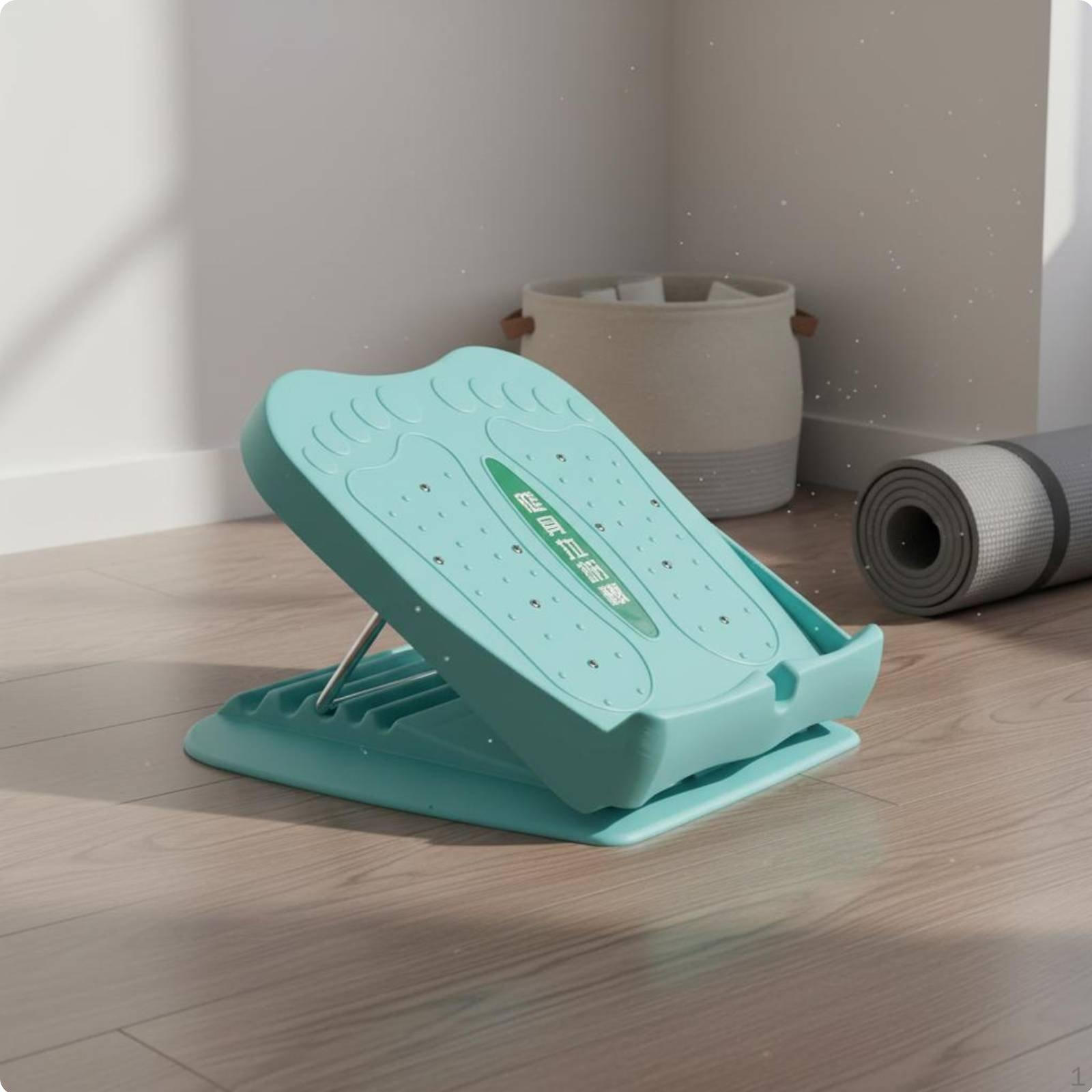 Incline Board for Stretching Improves Flexibility Foot NonSlip Surface Adjustable Calf синий