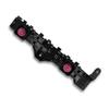 Front Left Driver LH Bumper Support Bracket Set For - Honda Pilot Black