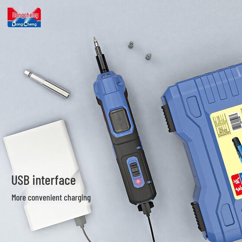 Dongcheng 4V Cordless Electric Screwdriver CN plug (adapter included)
