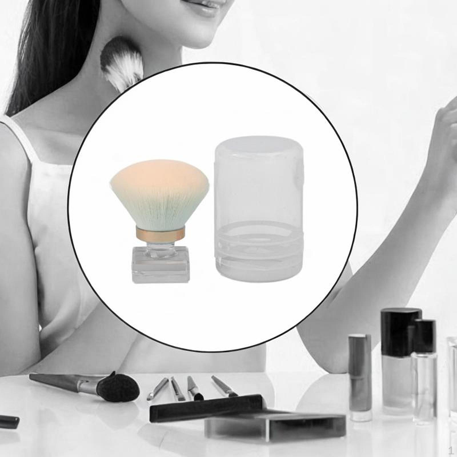 

,Кисть для удаления пудры с ногтей,Инструменты для маникюра,Очиститель Kabuki,Мягкий для акриловых ногтей Mushroom head white