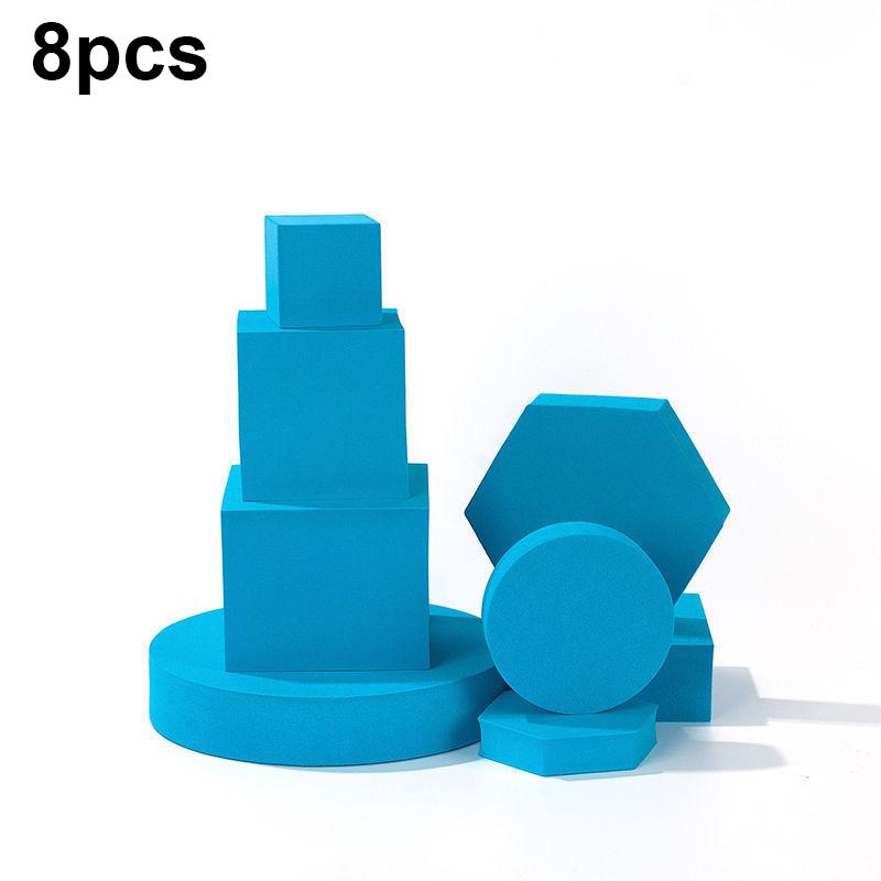 Creative Hard Foam Geometric Cube Life Photo Material Three-dimensional Ornaments Photography Props Makeups Cube Photoshoot