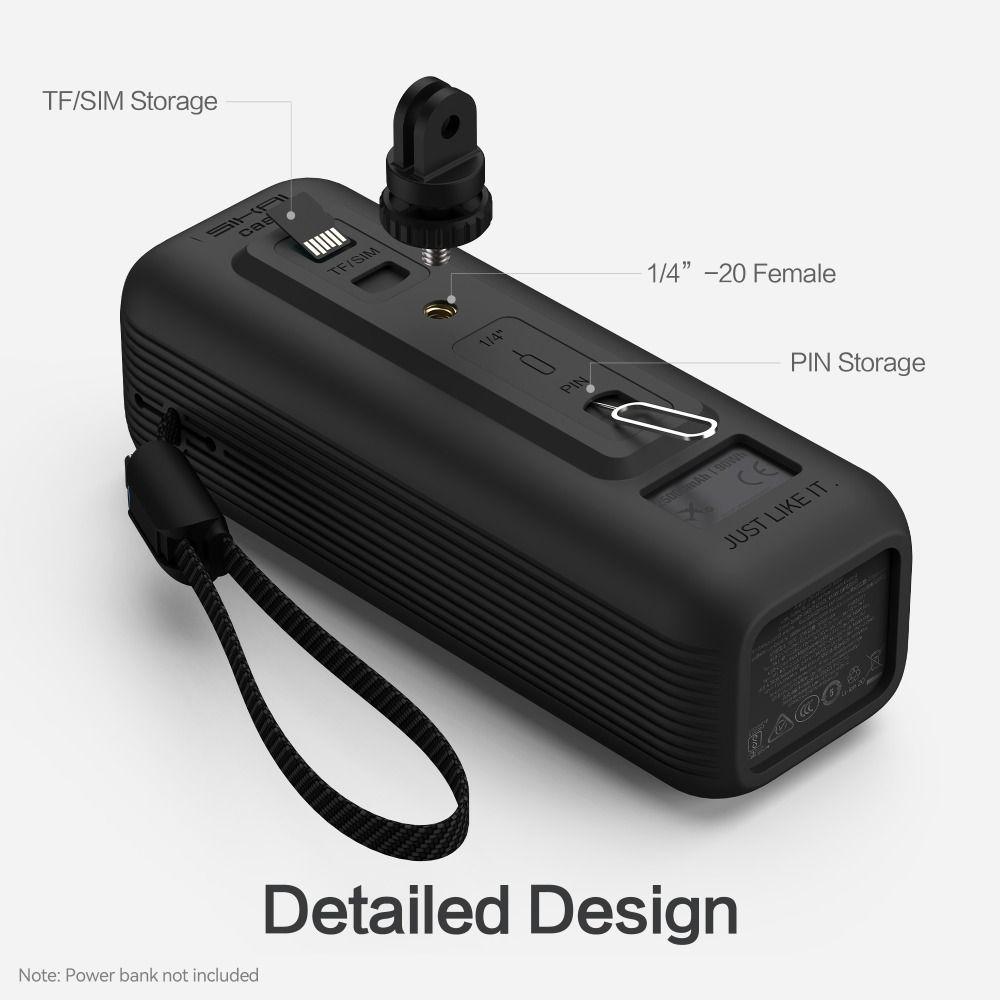 Anti-fall Silicone Carrying Case Shockproof Phone Charger Case for Anker Zolo 165W Travel