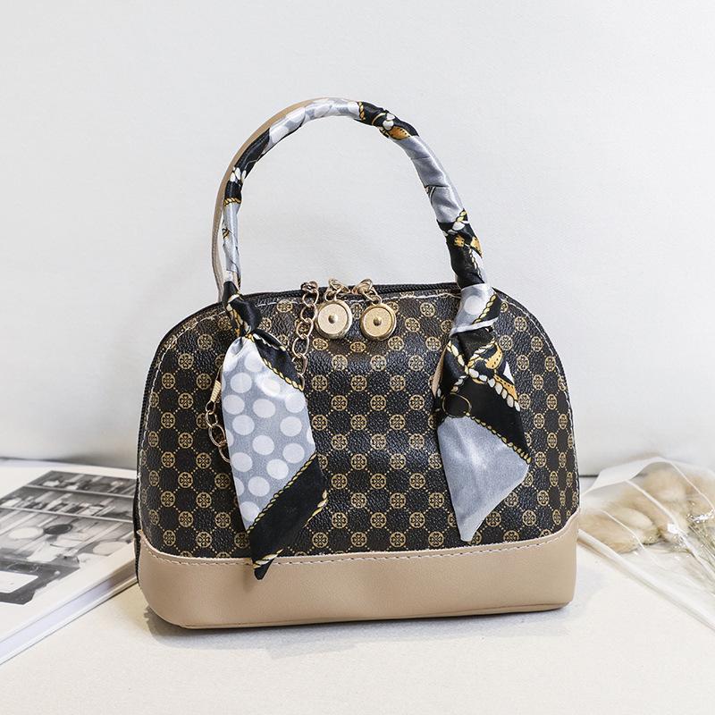 New Printed Shell Bag Women's Bag Women's Messenger Bag Handbag a Small Bag Mobile Phone Bag