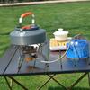 1.1/1.6L Outdoor-Kessel Aluminiumlegierung Topf Reisepfanne Teekanne Kaffee Geschirr Kochgeschirr für Wandern Camping Kochgeschirzzubehör
