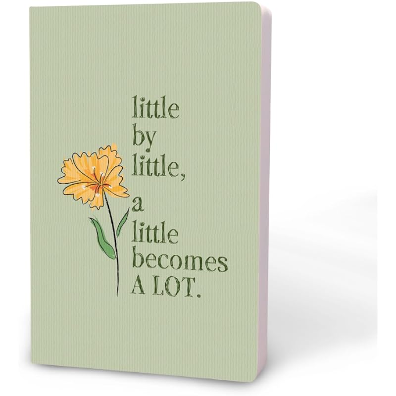 FACTOR NOTES 100 GSM A5 Notebook: Plain | 144 Pages (Little by Little)