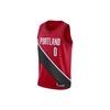 Jordan Basketball Jerseys Men's Red Moderate Straight Fit CV9492-657