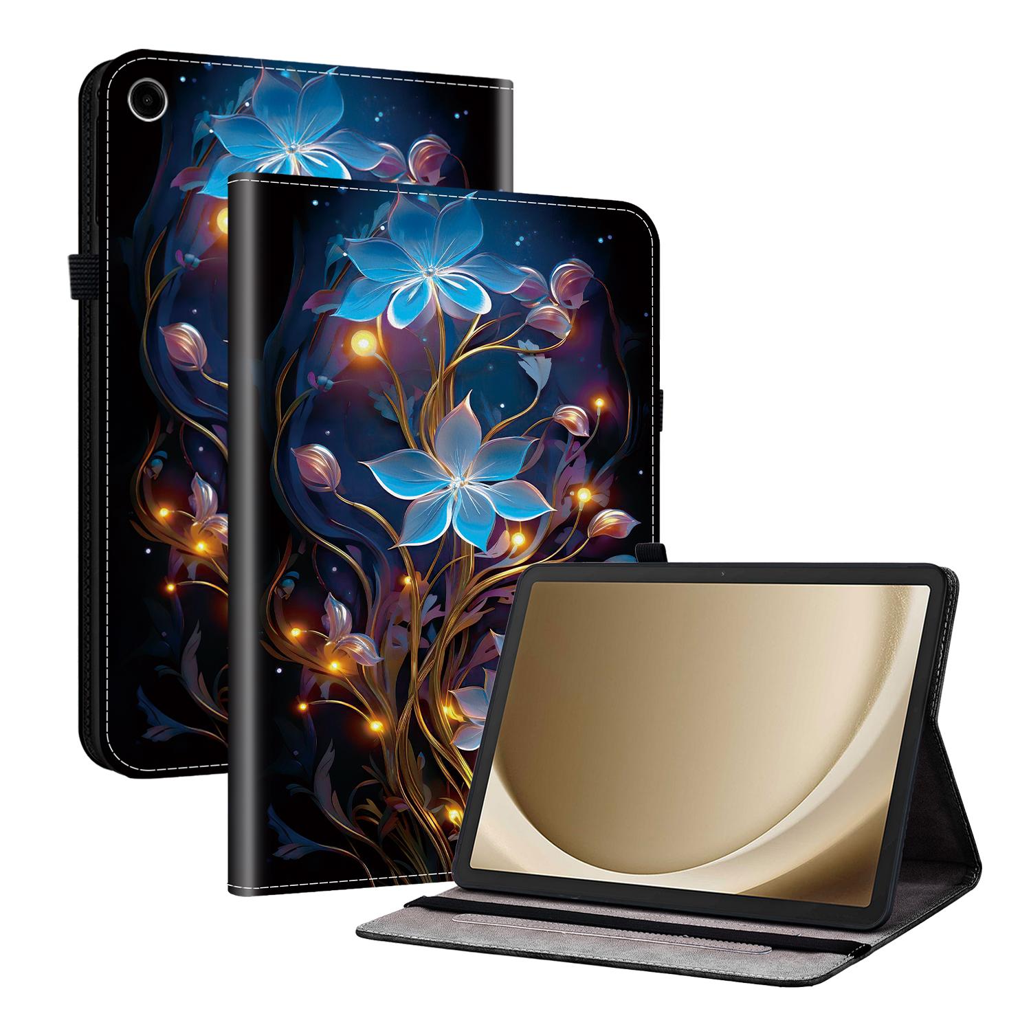 

Шкіряний чохол-книжка зі стильним візерунком та підставкою для Samsung Galaxy Tab A11+ з кишенями для карток C
