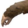 4-lagige Ritter-Handschuhe Mittelalterliche Armschienen Renaissance-Kostüm PU-Armschienen