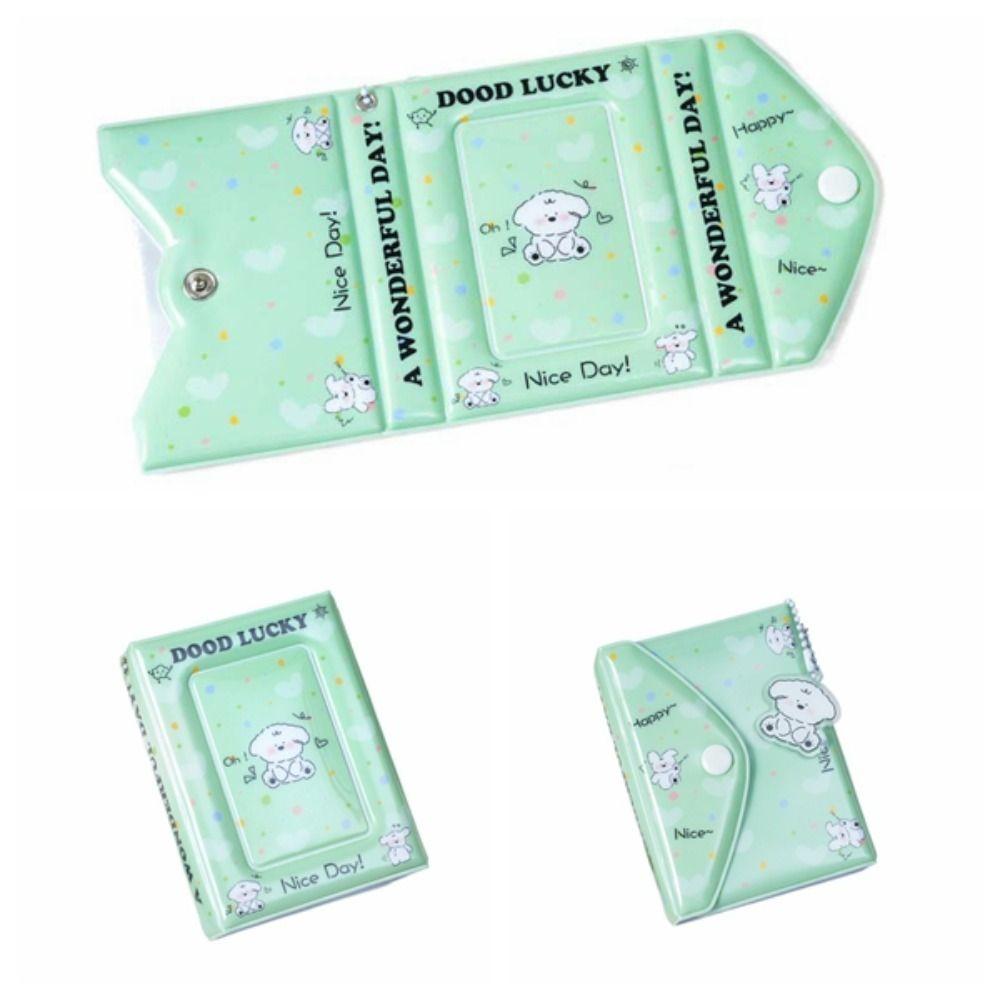 3 Inch Small Card Collection Book Cartoon Animals Picture Storage Holder  Idol Card