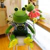 20CM Couple Frog Doll Green Dragon Coach Frog Doll Toy Doll Holiday Gift
