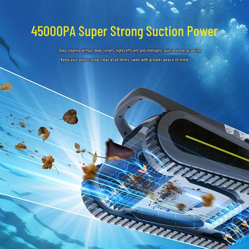 Wireless Automatic Underwater Vacuum Cleaner for Pools and Fish Ponds