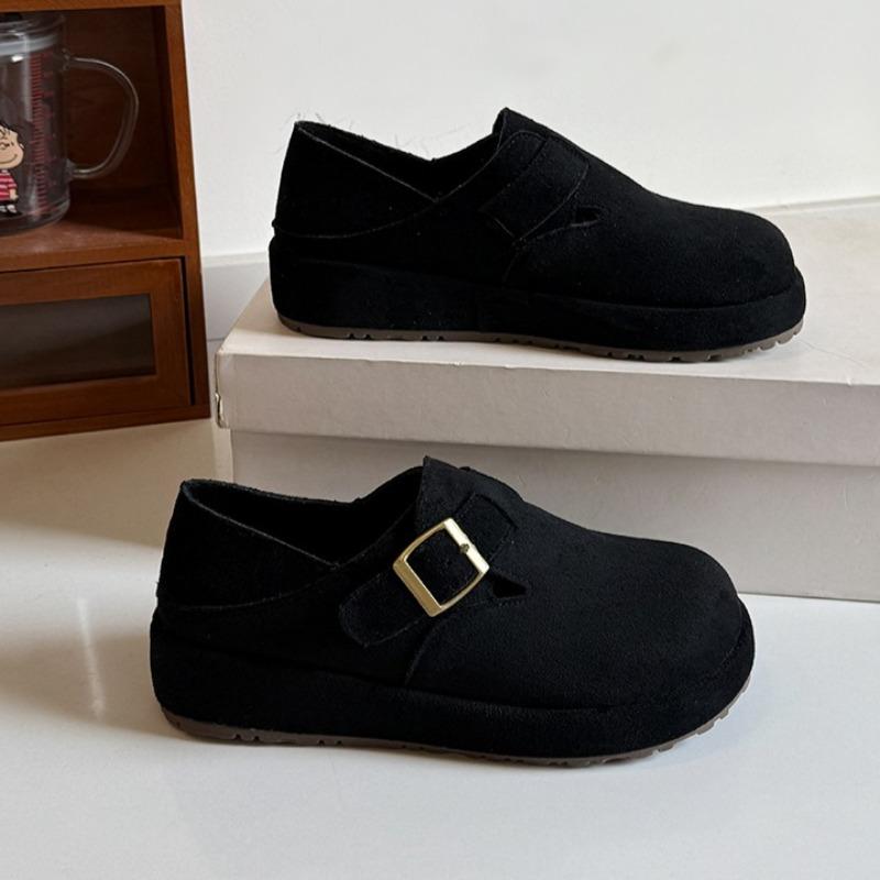 Flats Women's Suede Shoes 2025 Autumn Fashion Sport Shoes Designer Casual Sneakers Cozy Running New Trends Zapatillas De Mujer