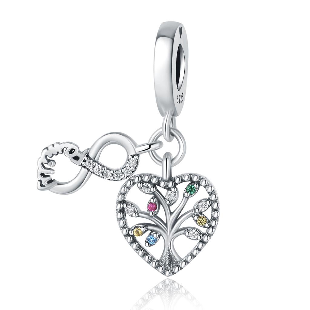 Akcesoria Koraliki Drzewo Życia Łapacz Snów Gwiazda Księżyc Zawieszka DIY Biżuteria Bransoletka Damska