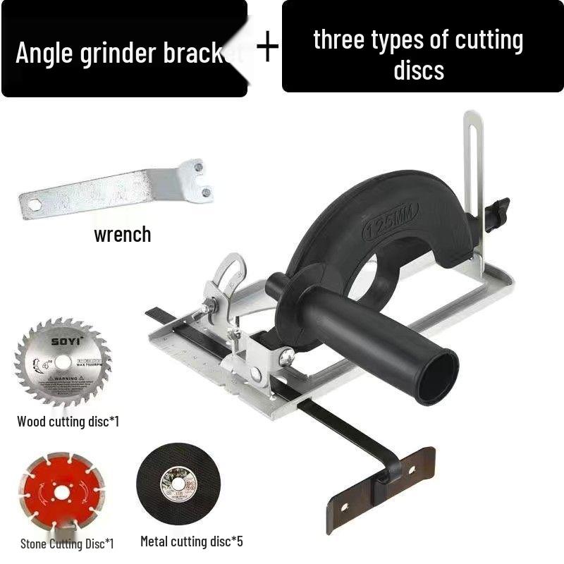 Angle Grinder Stand for Cutting Machine Conversion: Multifunctional Universal Cutting Tool for Wood, Metal, and Tile