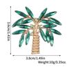 Creative Rhinestone Enamel Brooch Unisex Coat Clothing Lapel Pins Brooches For Party Jewelry Accessories