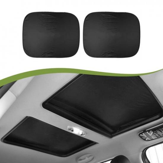 2PC SUNROOF SUN SHADE FOLDABLE ROOF COVER For MINI Cooper S Clubman F55 F56 R56@