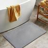 Coral Fleece Emboss Bathroom Cashmere Thickening Mat Bath Non-slip Carpets In Wash Basin Bathtub Side Floor Rug Shower Room Doormat Memory Foam 3D Pad
