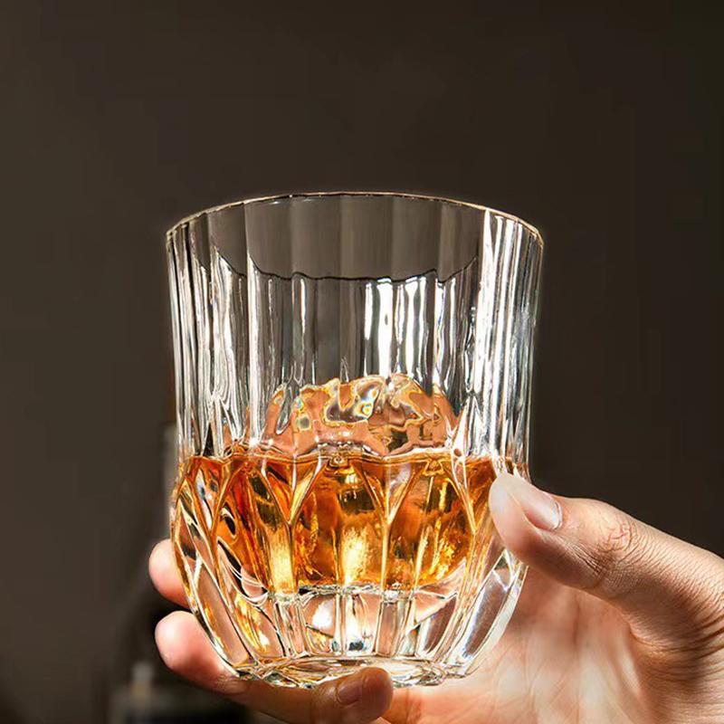 Coffee Cups Household Wine Glass Drinking Luxury Modern Whiskey Cup Transparent Cocktail Glass Wedding Gifts for Party Drinkware
