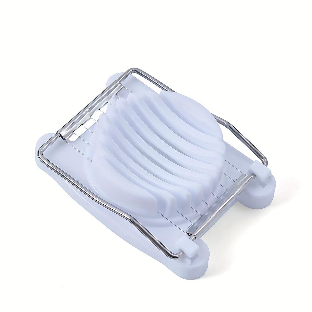 [Stainless Steel | Egg Slicer] Stainless Steel | 1 Egg Slicer - Wire Cutter, Suitable for Kitchens and Restaurants - Easy to Slice Eggs, Fruits, and White*1