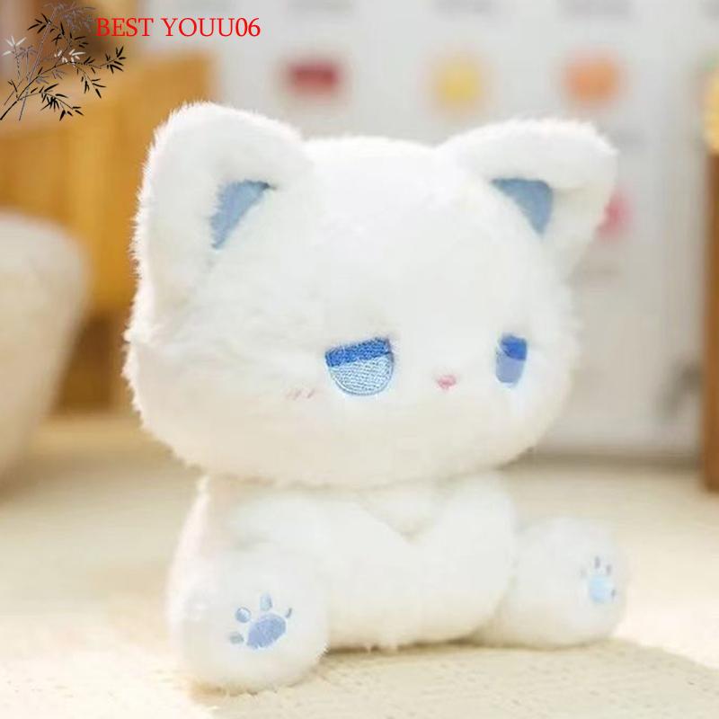 (YOUU06)1 PZ Bambola Peluche Animale Morbido 15cm Orsetto Emo Carino Giocattolo Peluche Muto Bambola Gatto Bambole di Stoffa Giocattoli Per Bambino Regalo Compleanno Christm