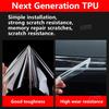 For Mercedes-benz GLC 260 300  Gearbox Panel Navigation Screen Automotive Interior TPU Protective Film Anti-Scratch Sticker