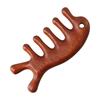 Meridian Scrapping Nose Scraper Women Hair Comb Wooden Massage Comb Wood Comb Scalp Massage Tool
