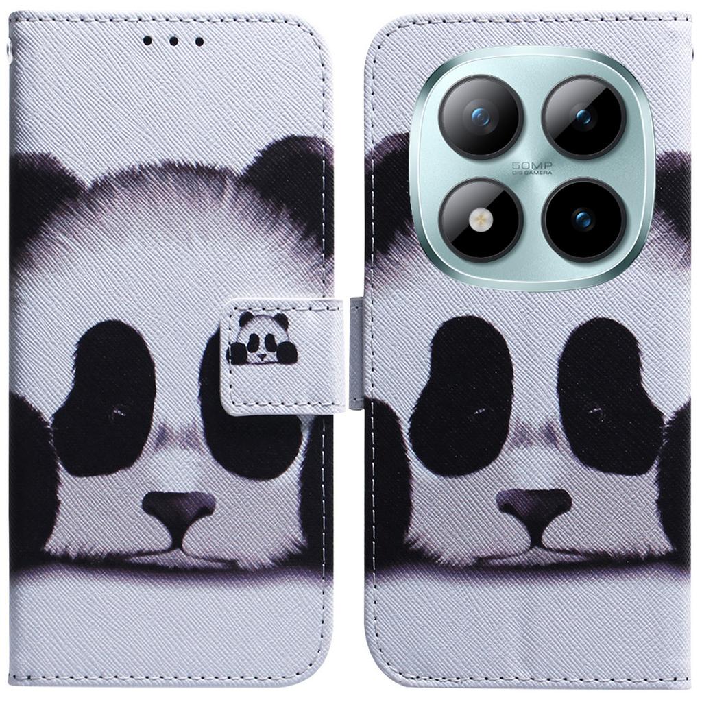 For Xiaomi Poco M8 Pro 5G/Redmi Note 15 Pro+ 5G (Global) Wallet Case Pattern Print Leather Phone Cover
