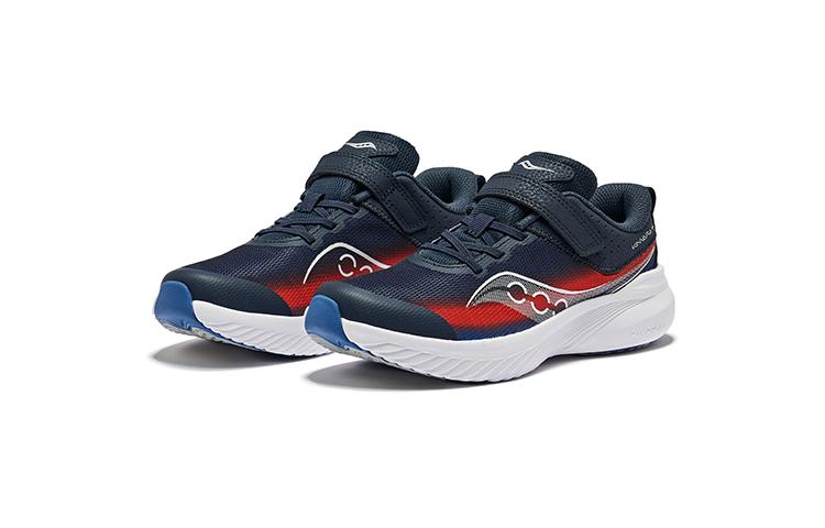 Saucony Kinvara 14 A/C Big Kid 'Blue Red'