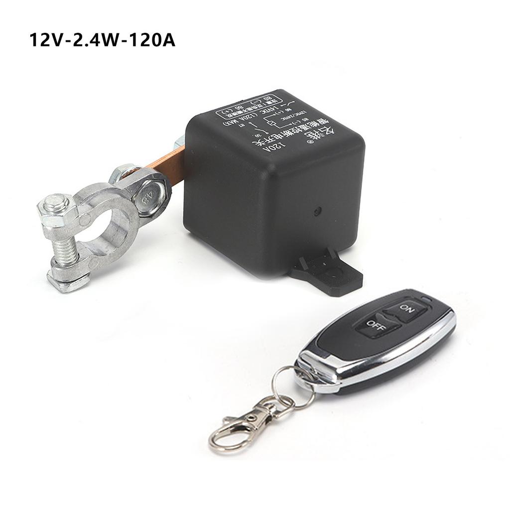 12V 200A Universal Batterie Schalter Relais Integrierte Drahtlose Fernbedienung Trennen Cut Off Isolator Master