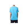 T-shirt à Manches Courtes Imprimé Photo Air Jordan Hangtime Homme Hauts Bleu AQ3709-433
