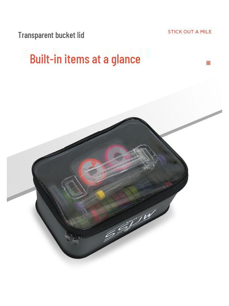 Aufbewahrungsbox für Angelzubehör: Verdickter Köder- und Zubehör-Organizer