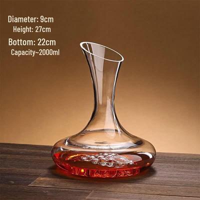 Decantador de Vino de Cristal