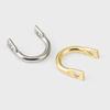 50Pcs Easy-Spin Clevises U- Shaped Easy Spin Brass Fishing Lure Accessories Durable Sliver/Gold Fishing Spinners