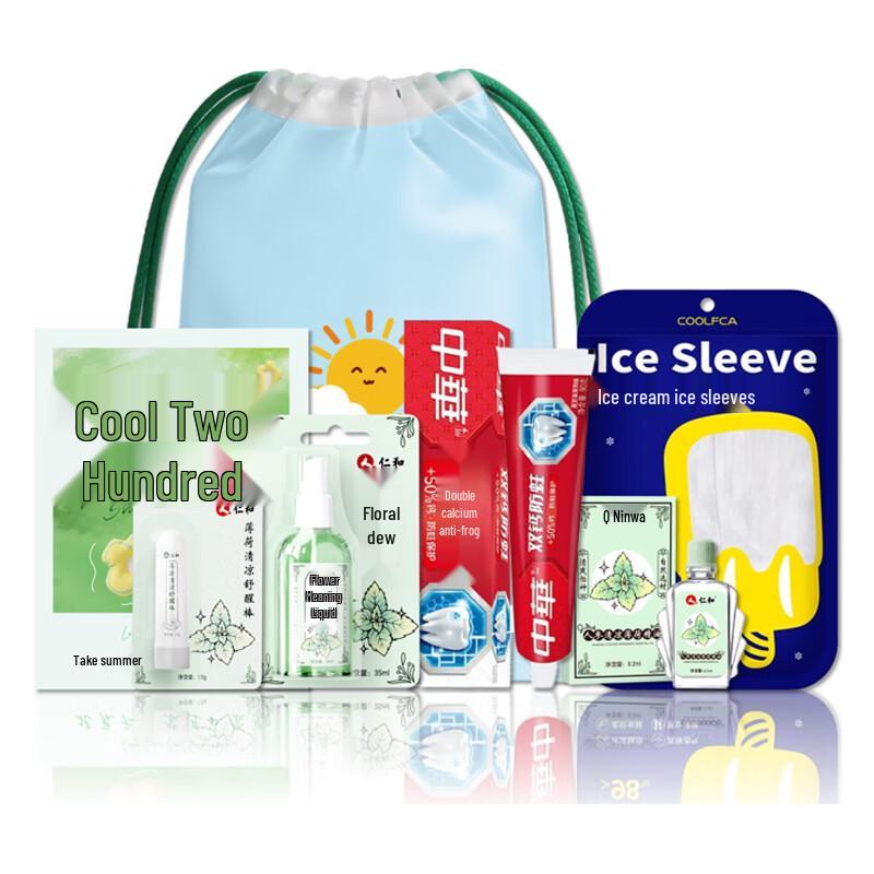 Renhe Cooling Mint Anti-itch Floral Dew Set