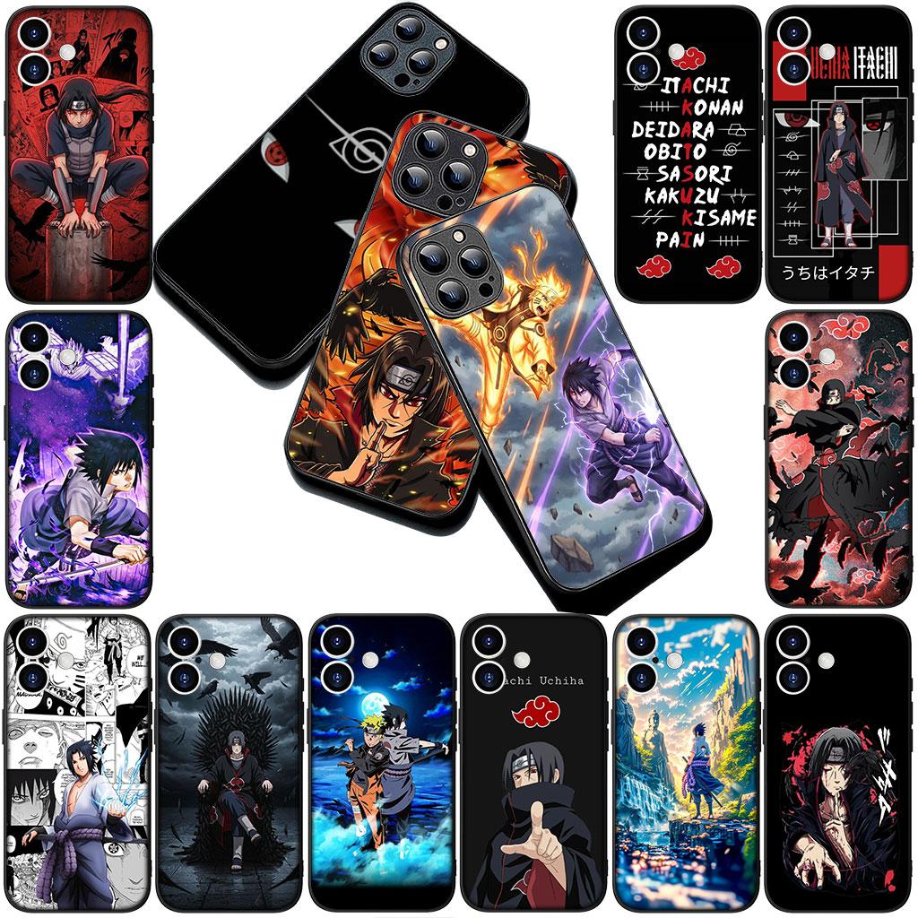 Uchiha Itachi Narutos Sasuke Akatsuki Silicone Phone Cover for Xiaomi Poco C75 C65 C71 C85 X7 X6 M7 F7 F8 Ultra F6 Pro Soft Case